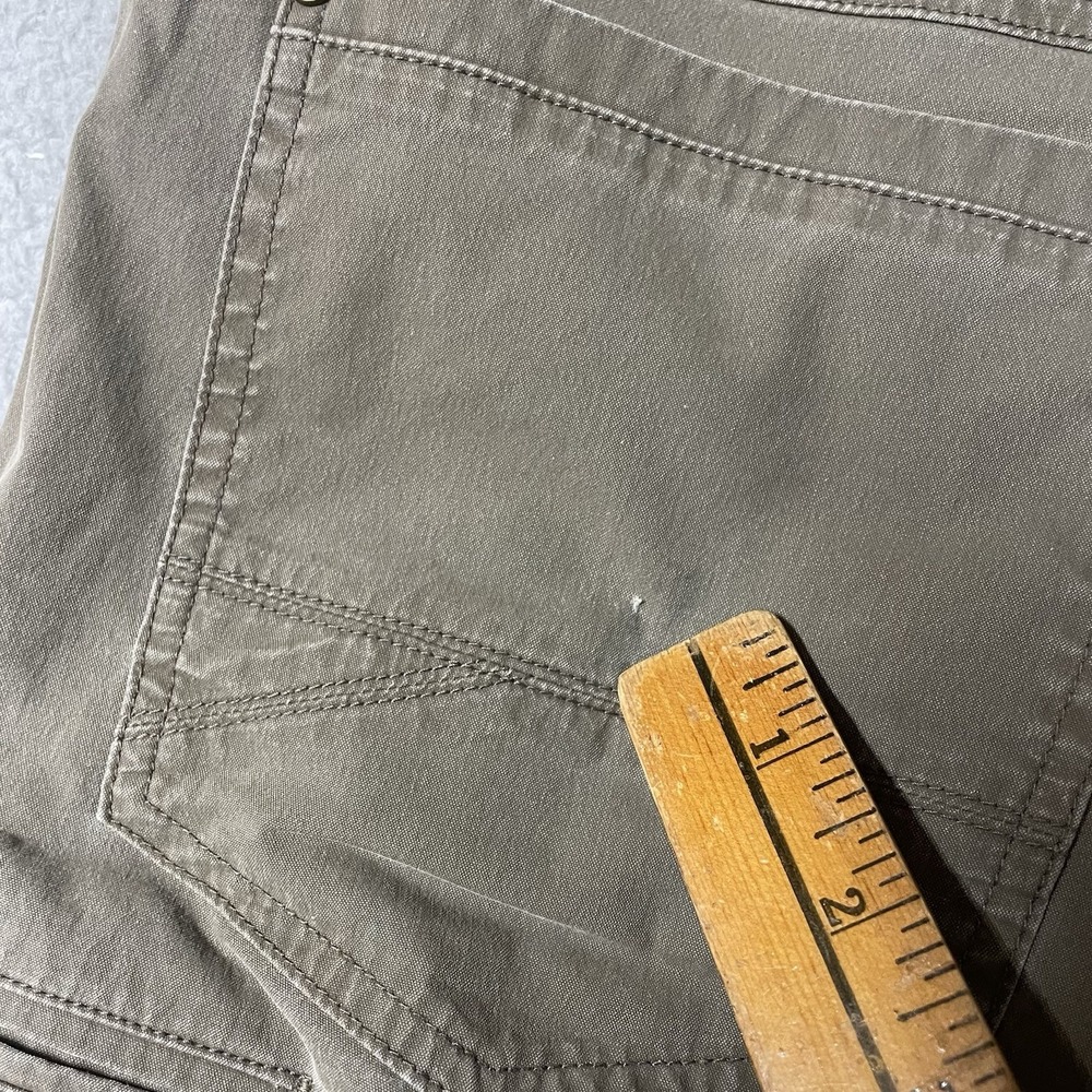 Kuhl Chino Shorts Men 33 Brown Hiking Lightweight Stretch Patina Dye - Picture 11 of 11